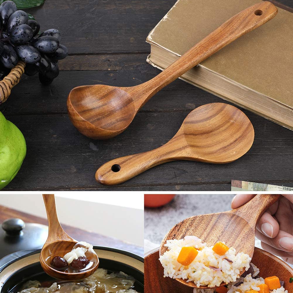 Wooden Spatula for Cooking, Nonstick Kitchen Utensil – prgery