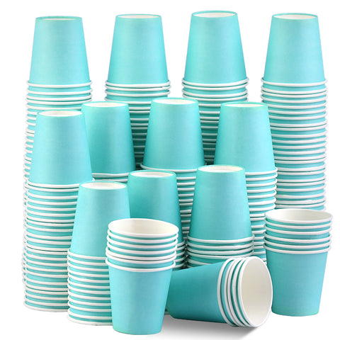 [300 Packs] 3 Oz Paper Cups Disposable Paper Water Cups, Paper Hot Coffee Cups