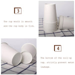 [200 Packs] 3 Oz Paper Cups Disposable Paper Water Cups, Paper Hot Coffee Cups