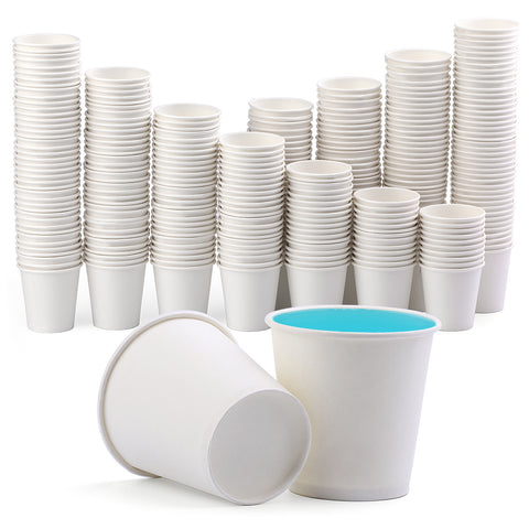 [300 Packs] 3 Oz Paper Cups Disposable Paper Water Cups, Paper Hot Coffee Cups