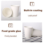 [300 Packs] 3 Oz Paper Cups Disposable Paper Water Cups, Paper Hot Coffee Cups