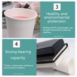 [300 Packs] 8 Oz Paper Cups Disposable Paper Water Cups, Paper Hot Coffee Cups