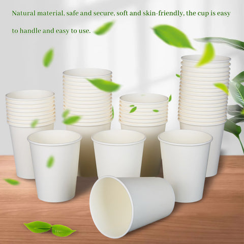 Disposable White Water Cups